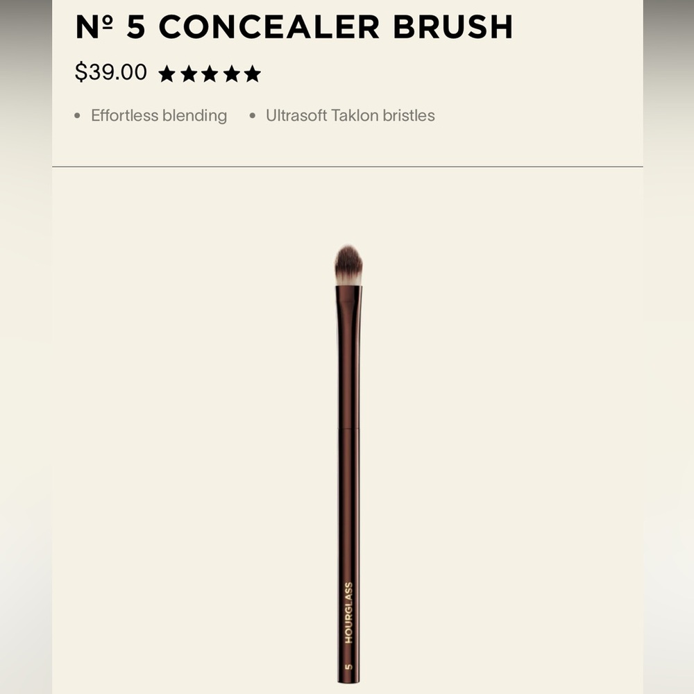 The Hourglass number 5 concealer brush